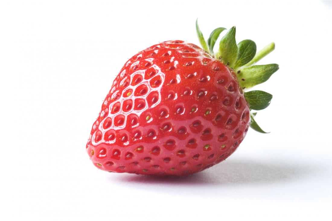 strawberry-on-white-background-to-represent-strawberry-tongue