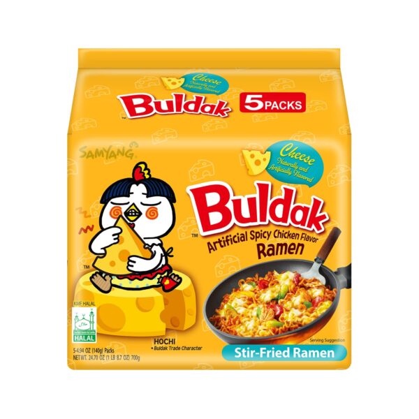 Samyang Buldak Noodle cheese 5pk