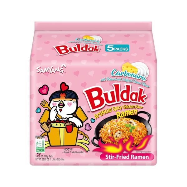Samyang Buldak Noodle Carbonara 5pk