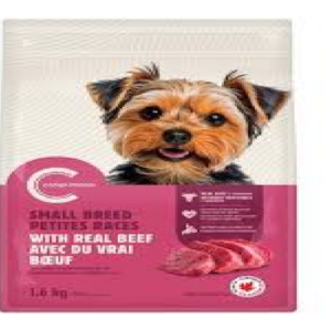 Compliments small breed Petite dog food with real beef 1.6 kg